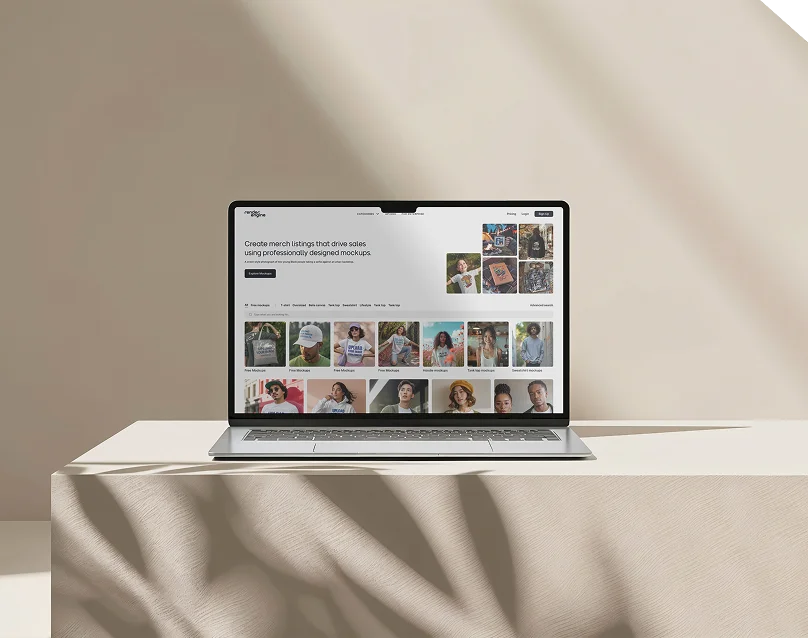 An AI-assisted mockup and rendering system