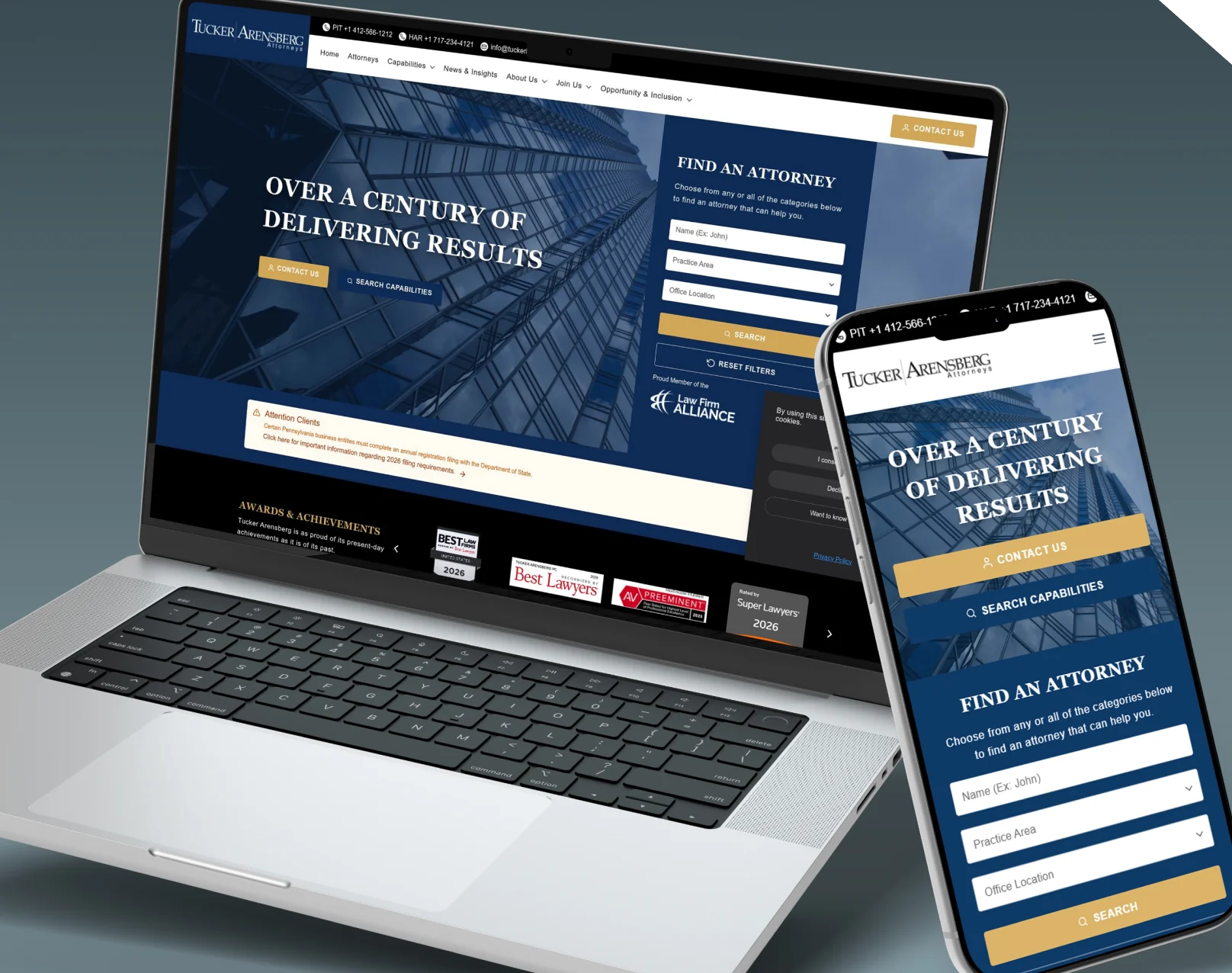 An enterprise platform for a century-old law firm